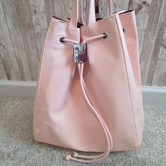 Ralph Lauren Light Pink Bucket Bag - Picture 3 of 11